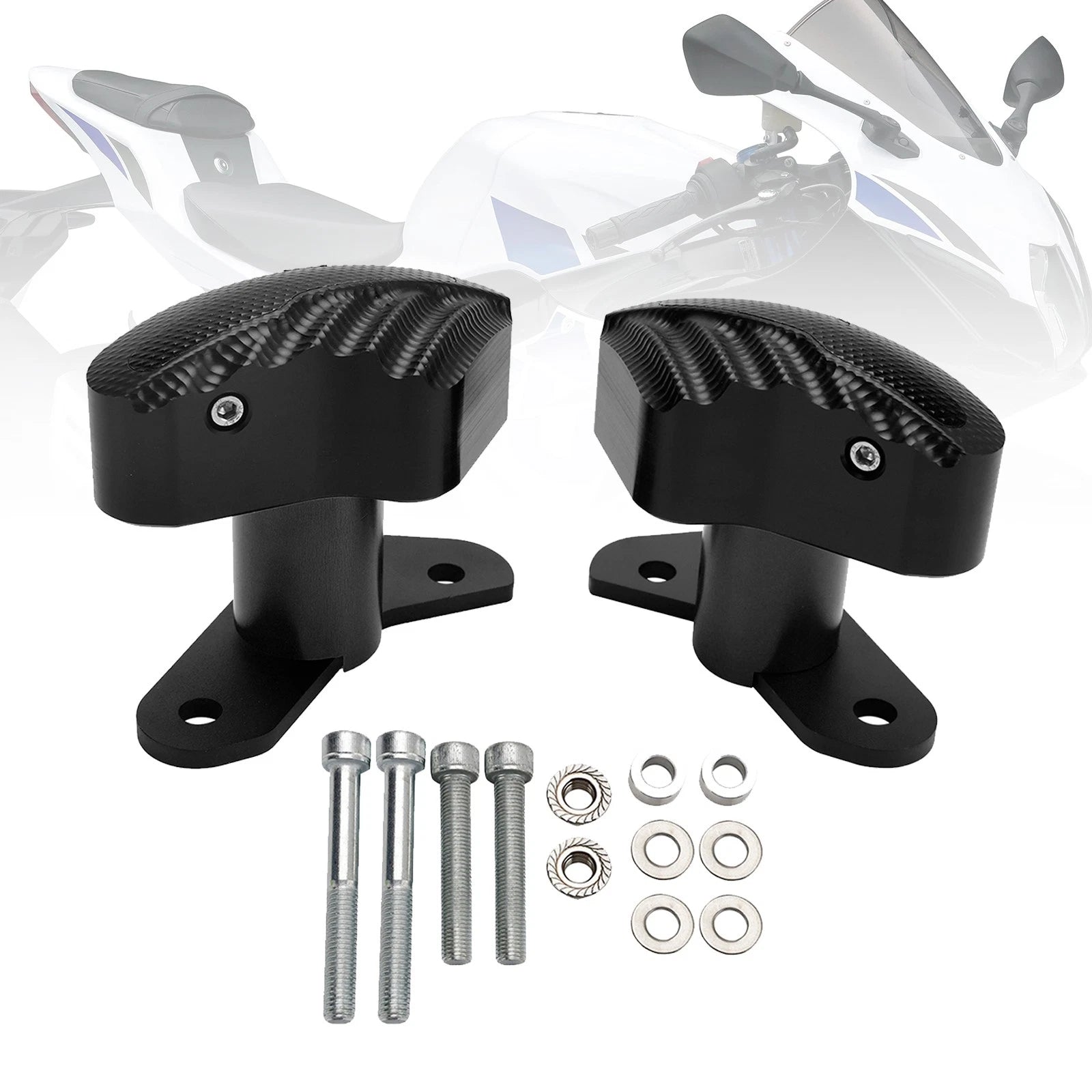 Aluminum Frame Crash Slider Protection for Suzuki GSX-R1000 (2017–2023)