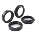 4 Pcs 33X46 MM Motorcycle Front Fork Damper Shock Absorber Seal