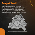 Water Pump for Jeep Commander/Grand Cherokee V8 5.7L (2009–2010) 53022095AE