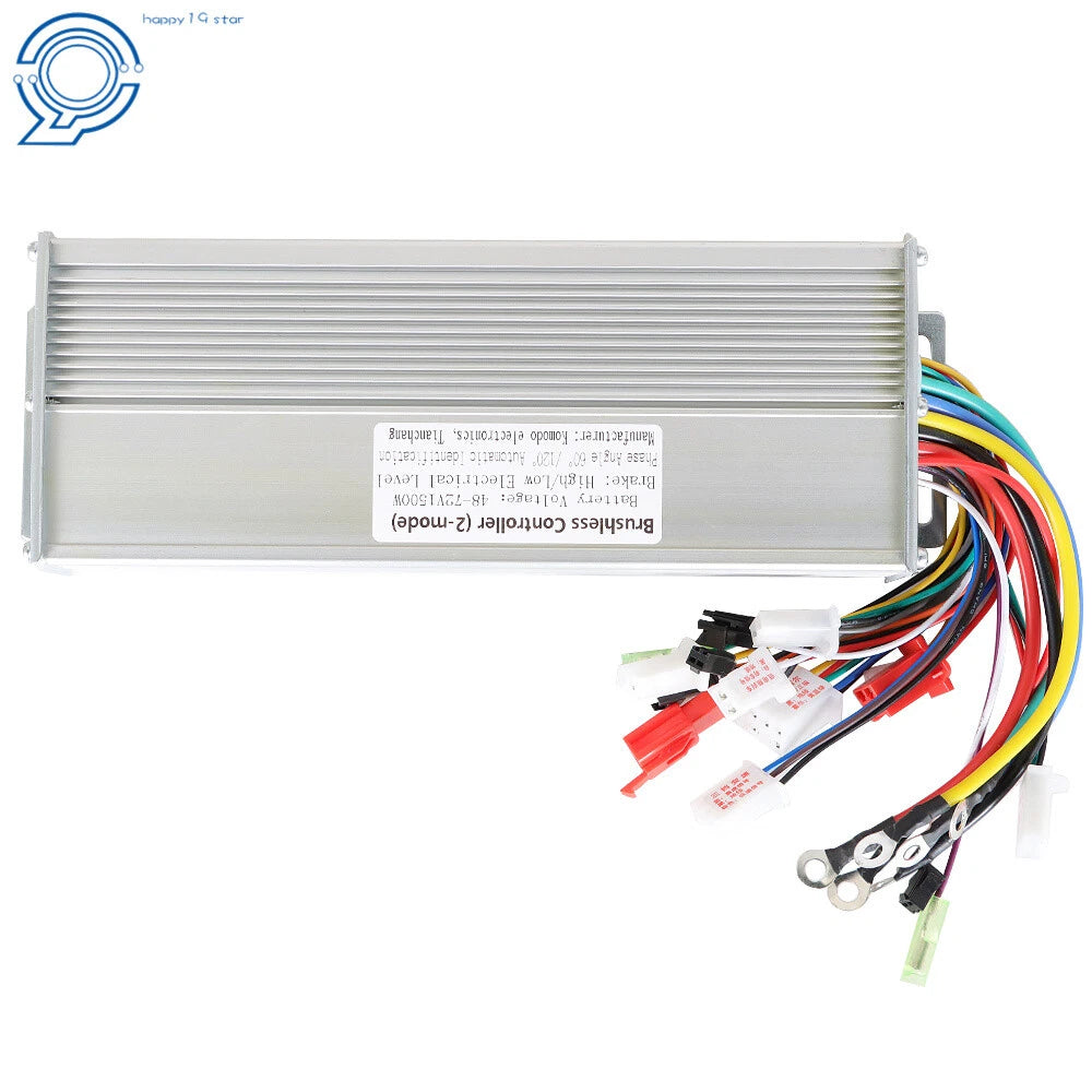 1500W Motor Speed Controller for Electric E-bike Scooter (DC 48V/72V)