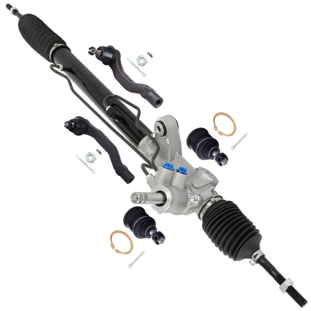 5pc Power Steering Rack and Pinion Tie Rods Kit for Acura EL Honda Civic (1996–2000)