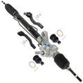 5pc Power Steering Rack and Pinion Tie Rods Kit for Acura EL Honda Civic (1996–2000)