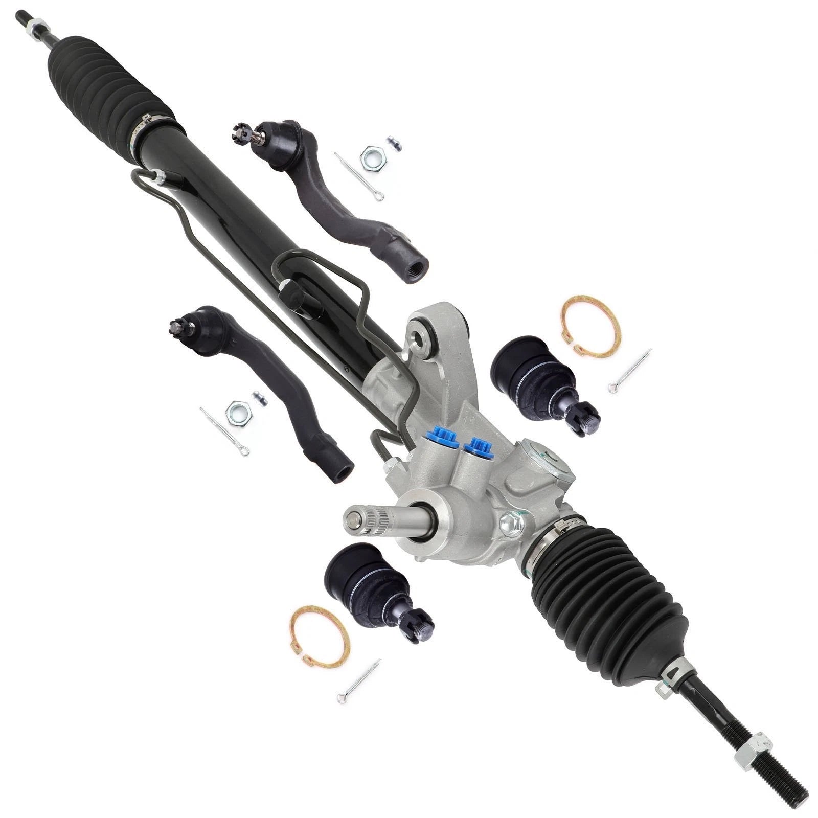5pc Power Steering Rack and Pinion Tie Rods Kit for Acura EL Honda Civic (1996–2000)