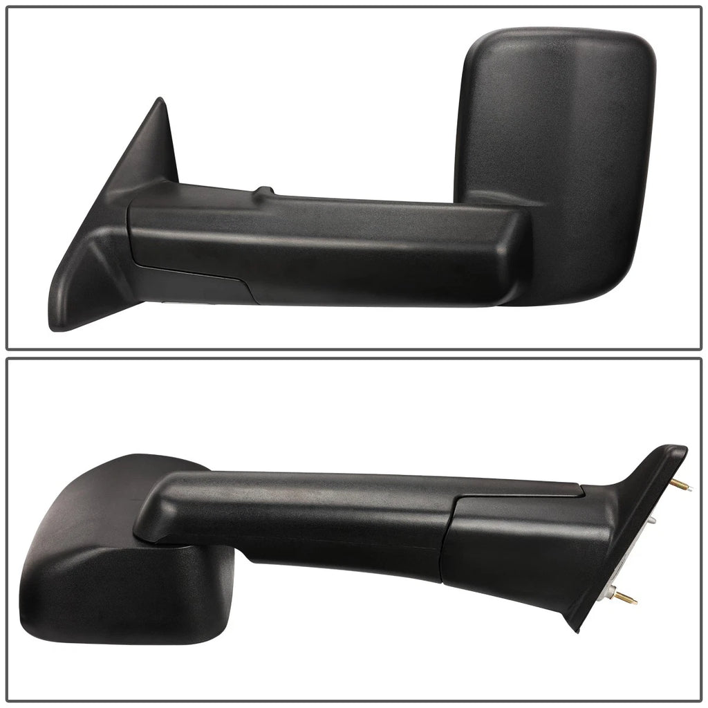 Power Heated Rear View Towing Mirrors for Dodge Ram 1500-3500 (2009–2016)
