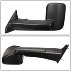 Power Heated Rear View Towing Mirrors for Dodge Ram 1500-3500 (2009–2016)