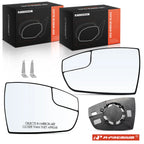 Pair Manual Mirror Glass with Spotter Glass for Ford Escape (2013–2016)