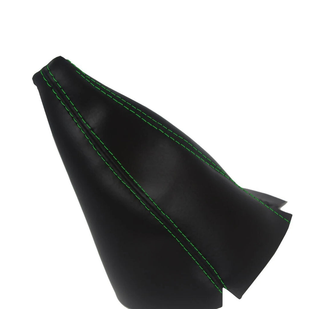 Manual Shift Boot for Honda CRX (1984–1987) Black Green Stitch