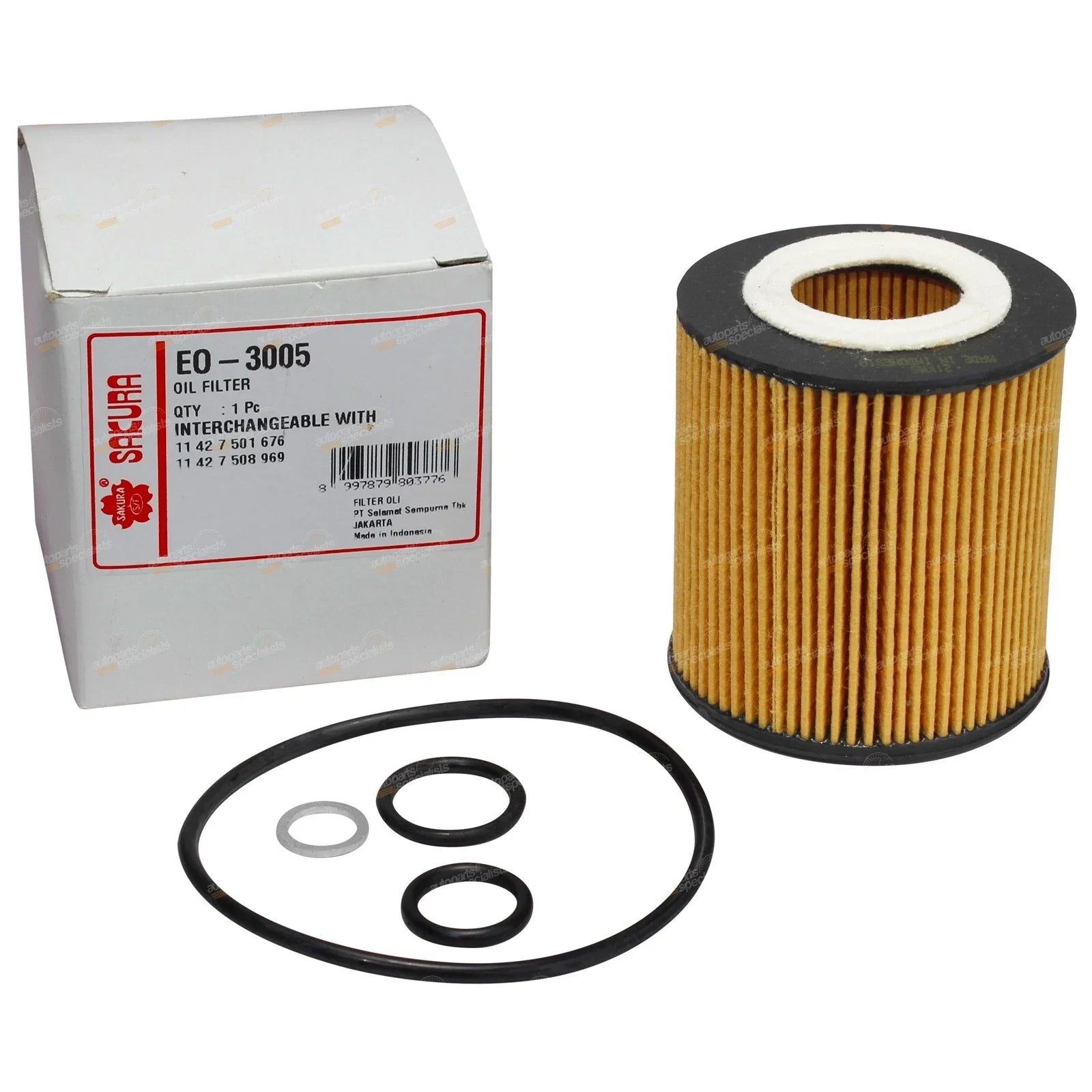 Engine Oil Filter for BMW 120i E87 2.0L 4cyl N46B20BA (2004-2010)