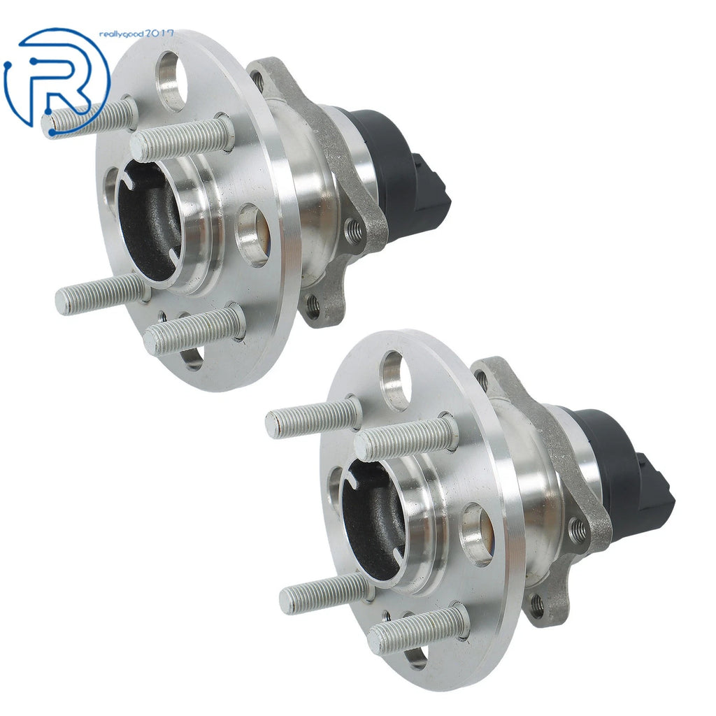 2X Rear Wheel Hub Bearing Assembly with ABS Sensor for Hyundai Kia Accent Rio (2006–2011)