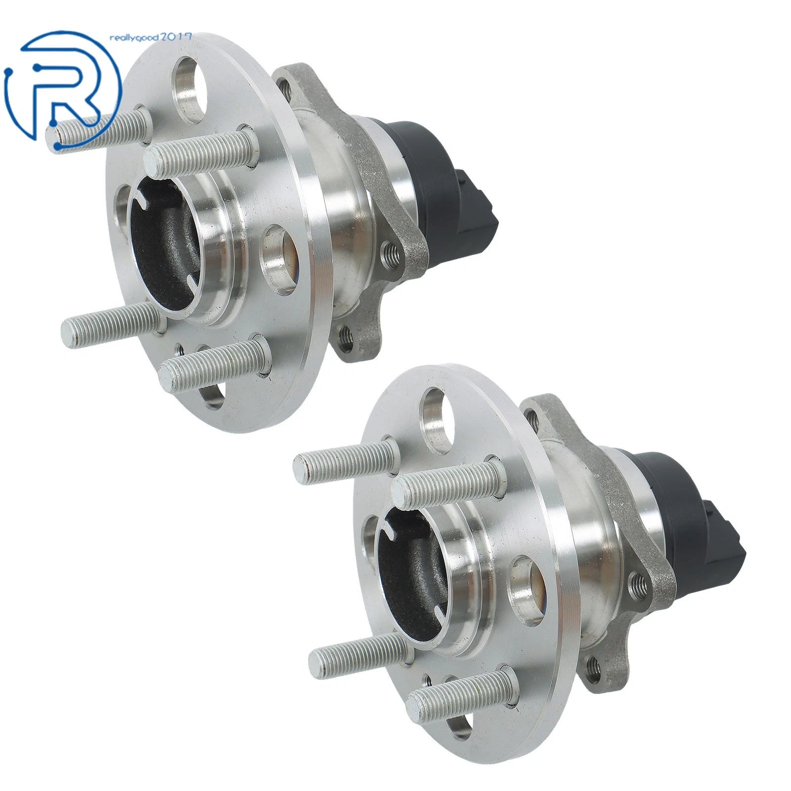 2X Rear Wheel Hub Bearing Assembly with ABS Sensor for Hyundai Kia Accent Rio (2006–2011)