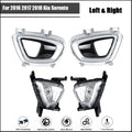 Set of 4 Fog Light Bezels for Kia Sorento (2016–2018)