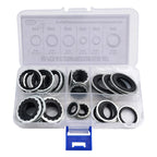 45-Pcs Air Conditioning Compressor Gasket Seal Repair Kit for Compatibility Car