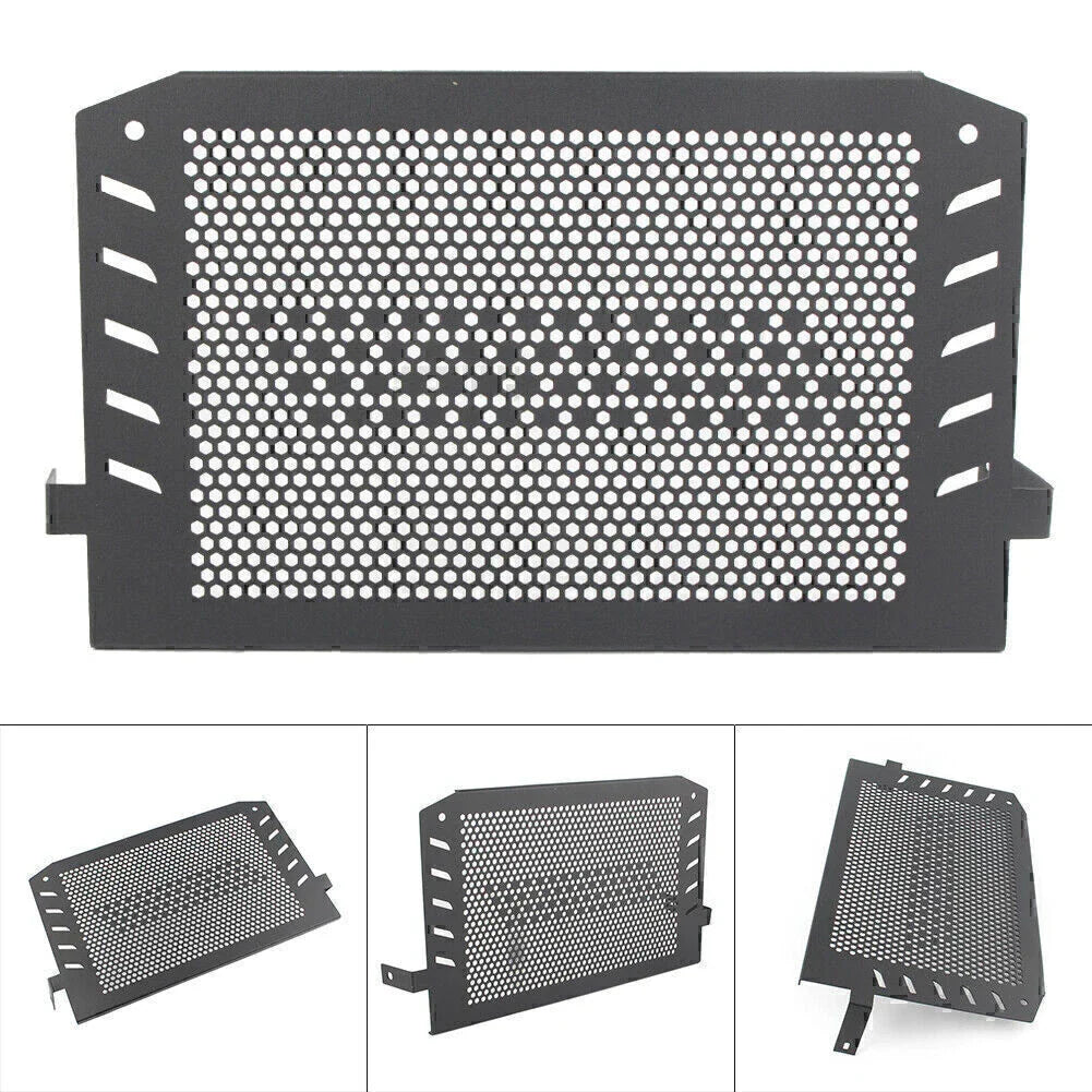 Black Radiator Engine Cooler Grill Guard for Kawasaki Vulcan EN650 (2015-2016)