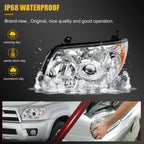 2X Headlight Assembly for Toyota 4Runner (2006–2009) with Projector