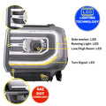 Full LED Headlight Assembly LH for GMC Sierra 1500 (2016–2018)