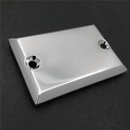 Chrome Brake Fluid Reservoir Cap Cover for Kawasaki Ninja 500 (1987–2010) & ZX12R (2000–2005)