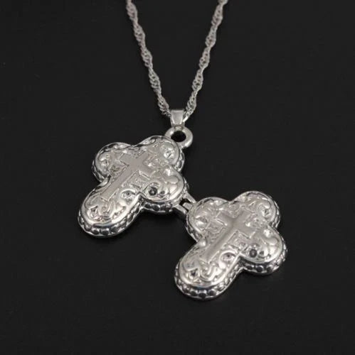 Christian Jesus Cross Catholic Crucifix Locket Pendant