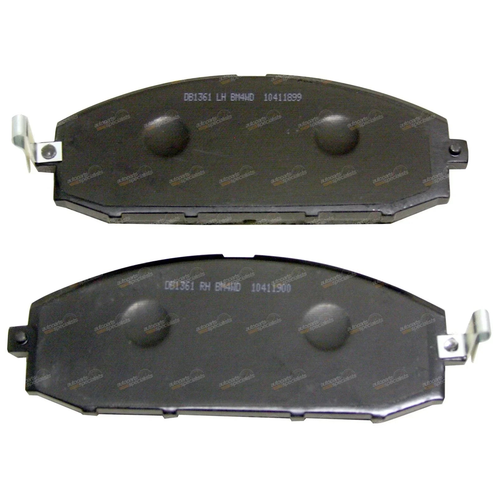 Front Disc Brake Pad Set for Nissan Patrol Y61 GU (1997-2016) 4x4