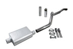 2.5" Aluminized Exhaust Muffler with Tip for Jeep Cherokee XJ (1984–2001)