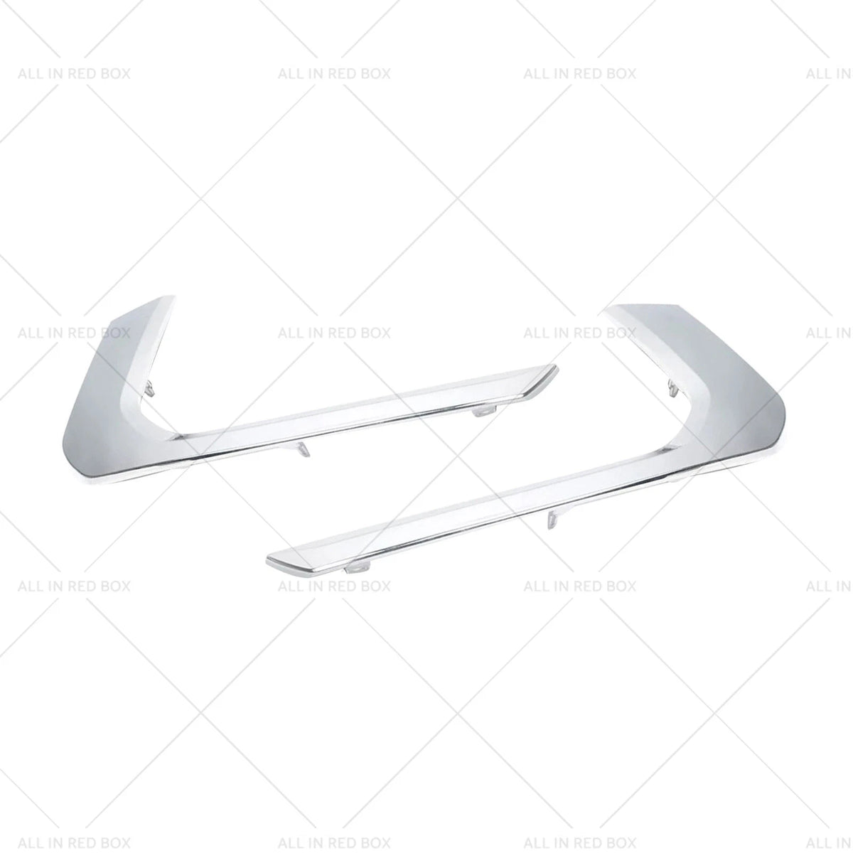 Set of 2 Chrome Lower Bumper Moldings for Mitsubishi ASX (2010–2020)