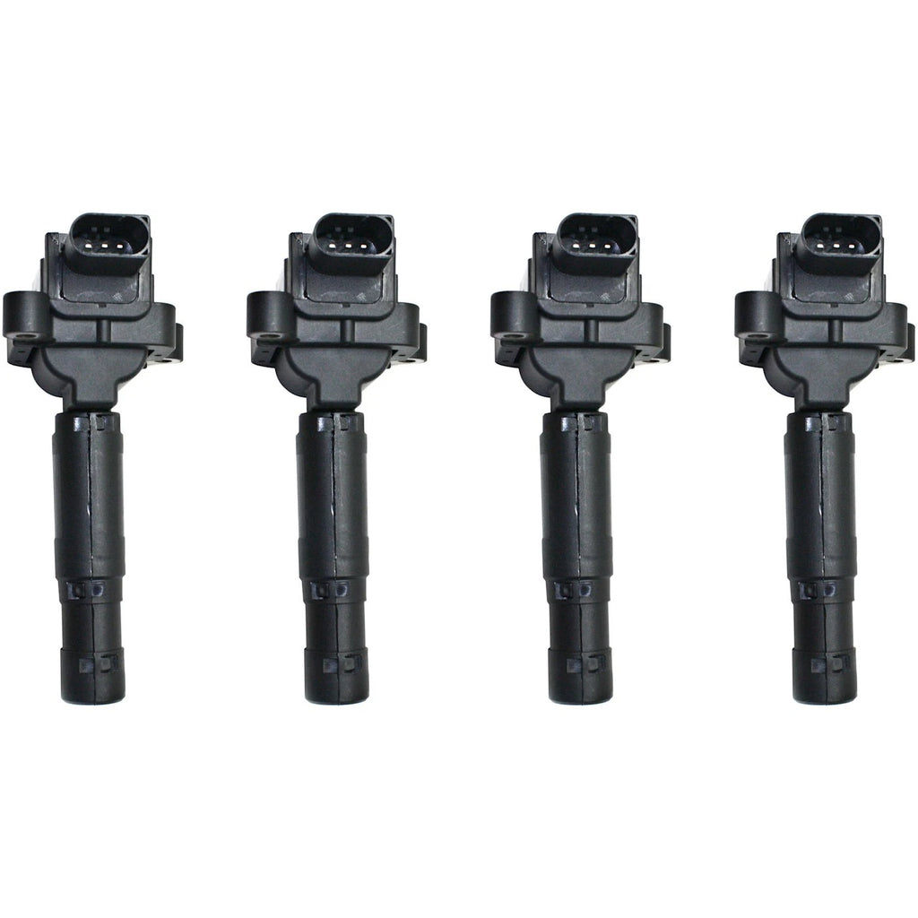 Set of 4 Ignition Coils for MB Mercedes C Class C230 (2003–2005)