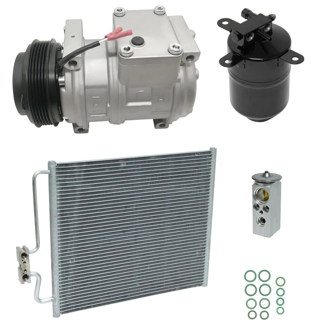AC Compressor Kit with Condenser for BMW 525i 2.5L (1992–1992)