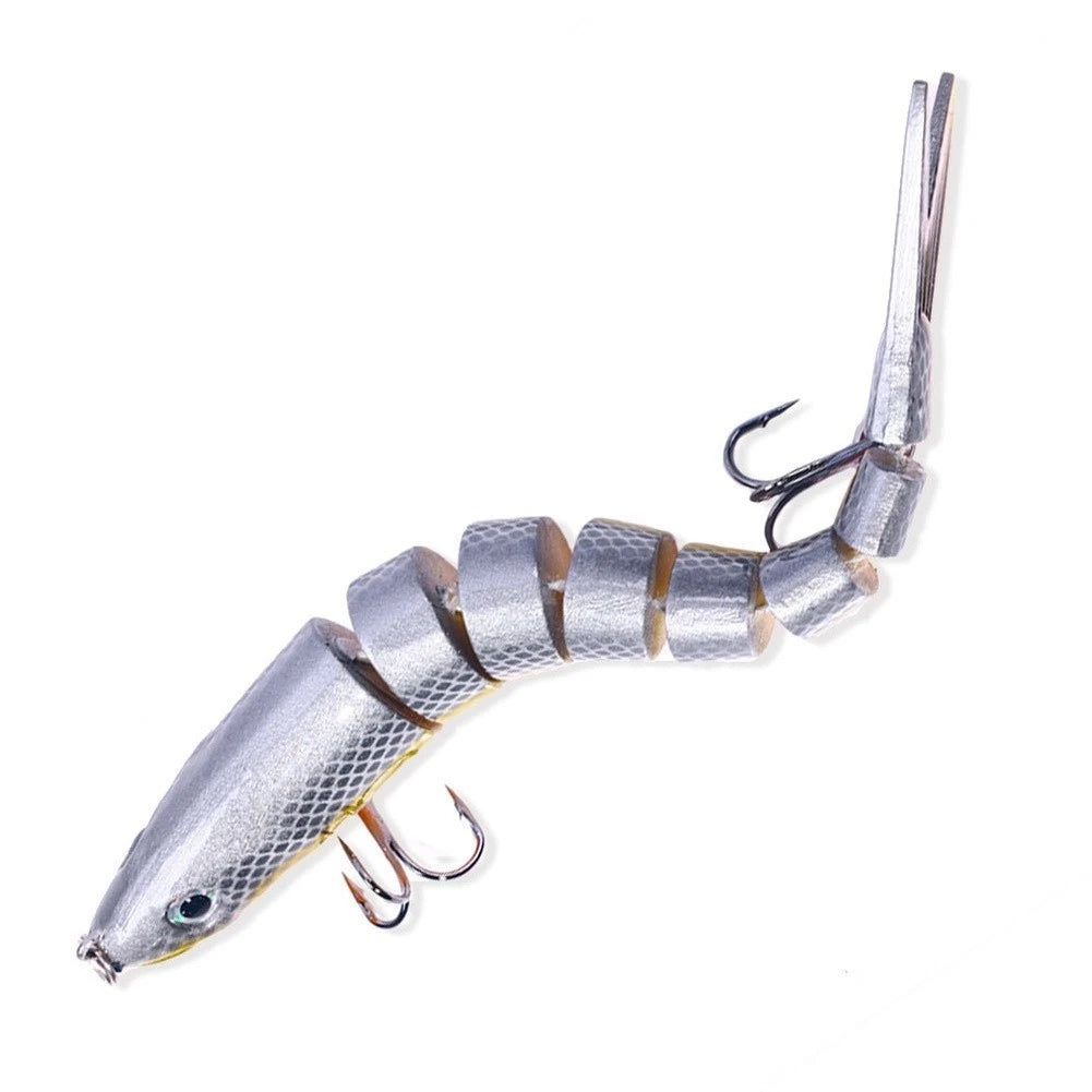 18g Multi-Jointed Fishing Lure for Bass Pike (13.5cm)