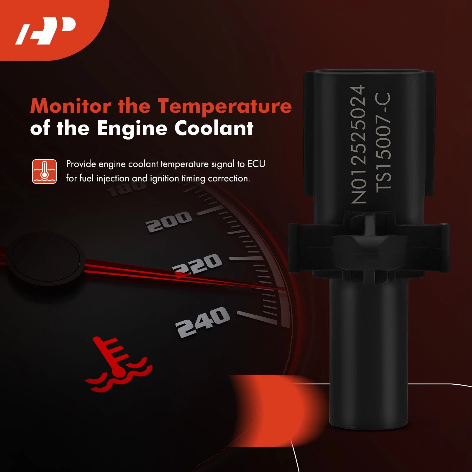 Engine Coolant Temperature Sensor for Mazda (2010-2015)
