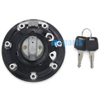 Fuel Gas Tank Cap Cover Keys for Kawasaki ZR250 Balius (1991–2007) / ZR400 Zephyr (1989–2008)