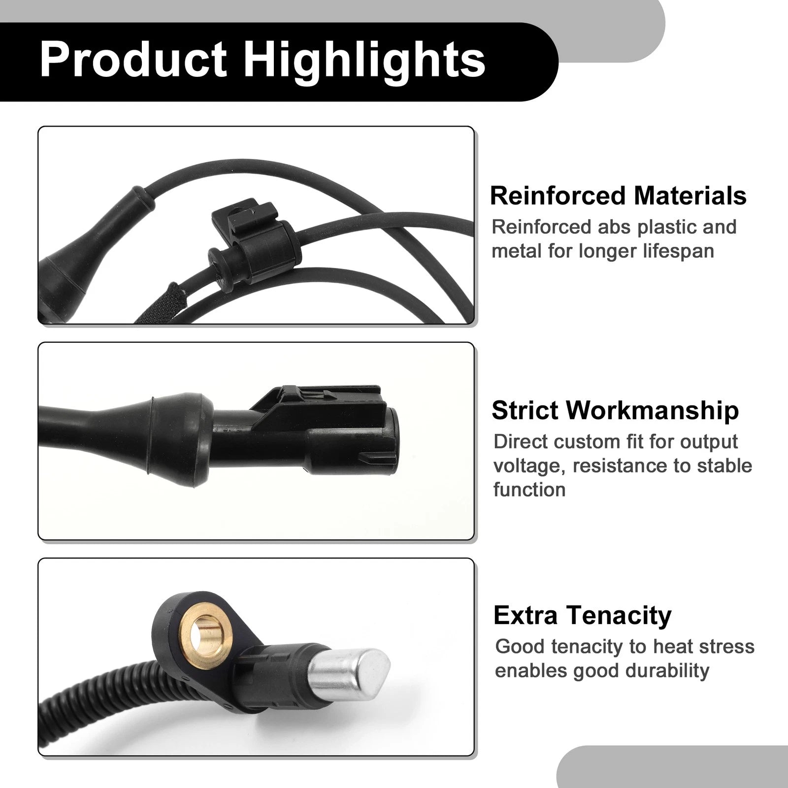 ABS Wheel Speed Sensor No.7C3Z2C204A for Ford F-250 Super Duty (2007–2010)