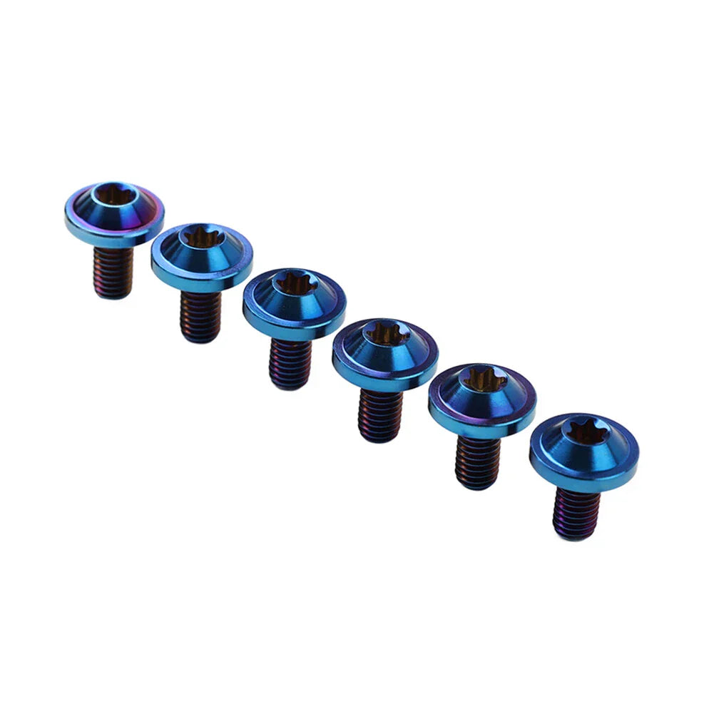 6 x M5x25mm Alloy Torx Head Screws for Bike Motorcycle