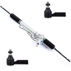 Power Steering Rack & Pinion Assembly + 2 Outer Tie Rod Ends for Toyota Geo