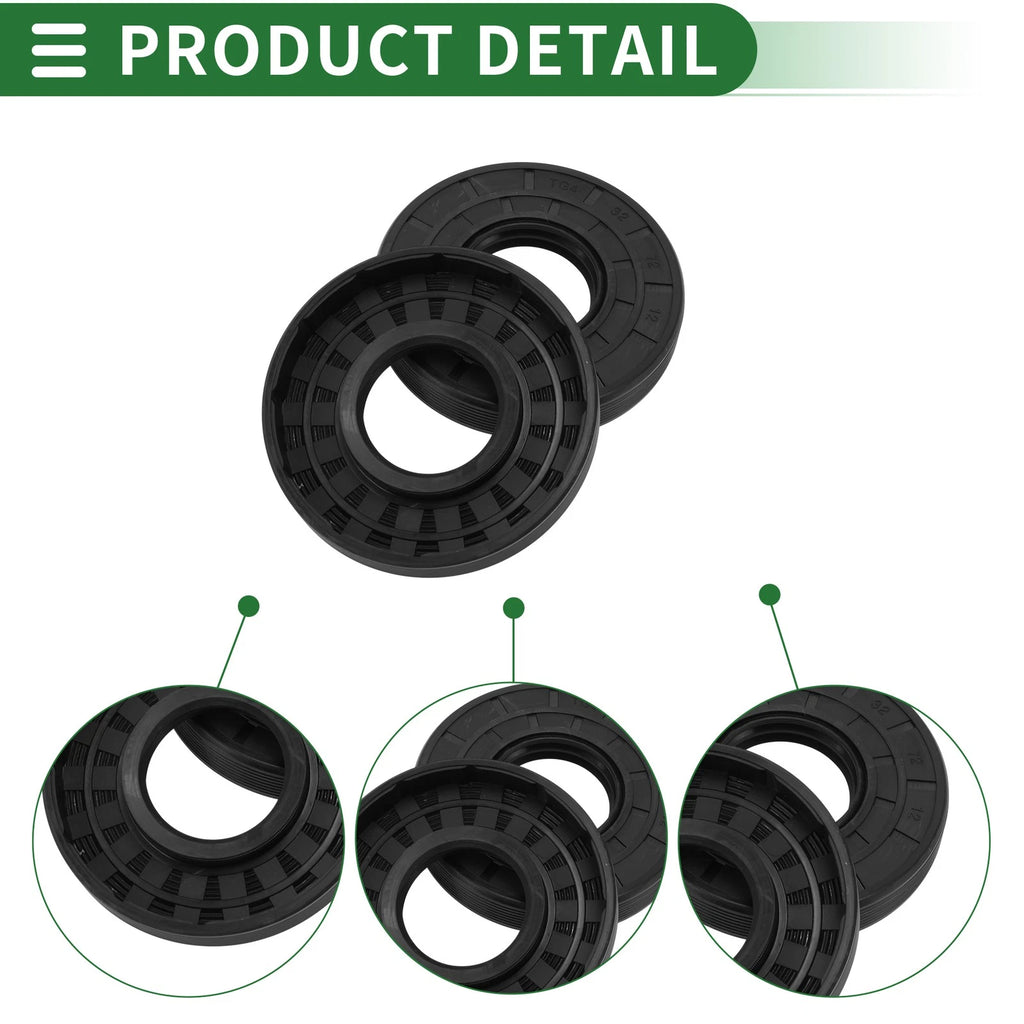 Oil Seal   - NBR Rubber 32x72x12mm
