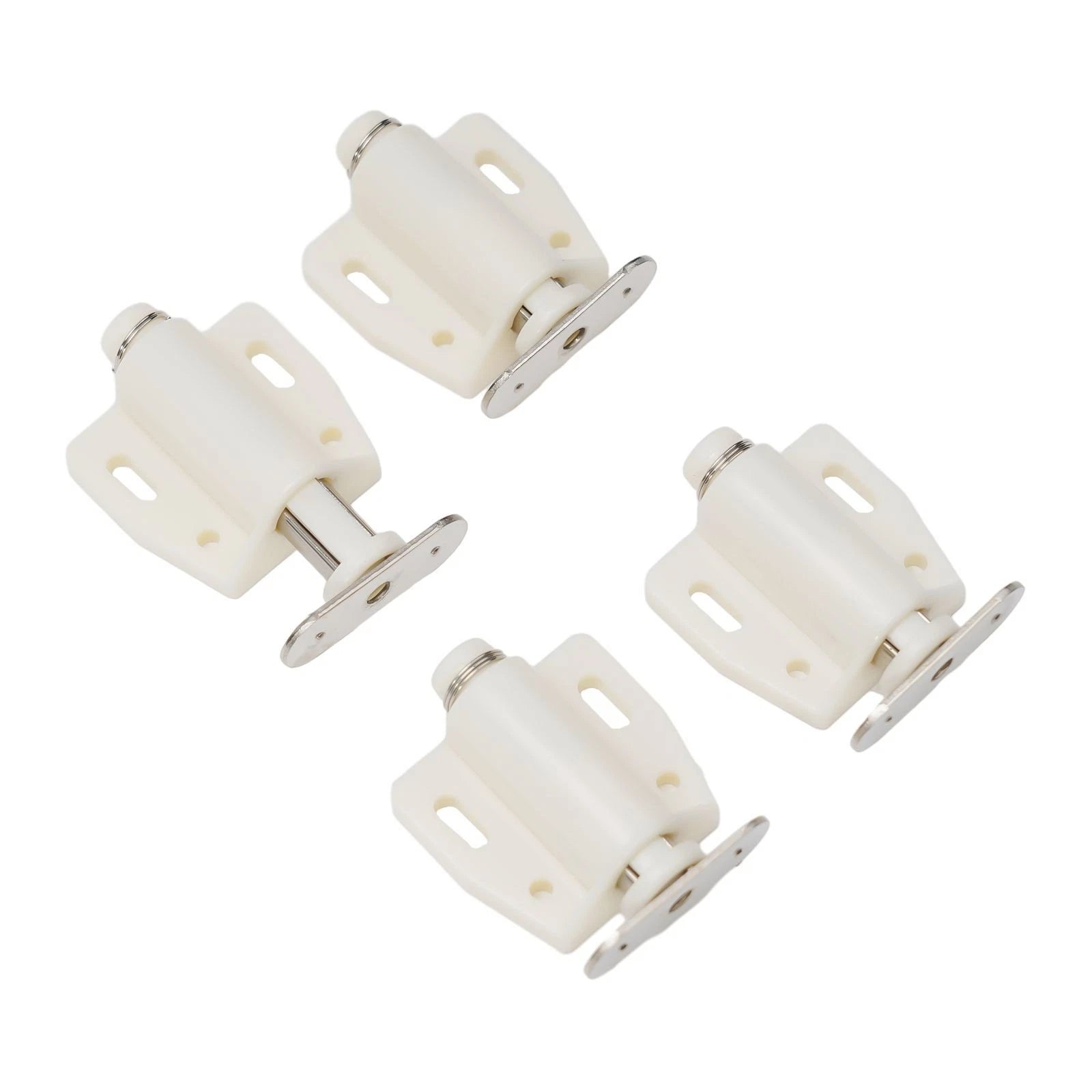 Set of 4 Magnetic Touch Latch Cabinet Door Push Open Catches