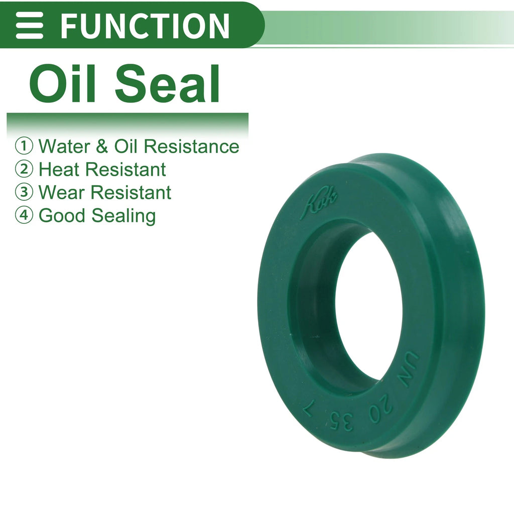 Set of 5 Oil Seal Ring 20x35x7mm for Rotary Shaft (High Pressure)