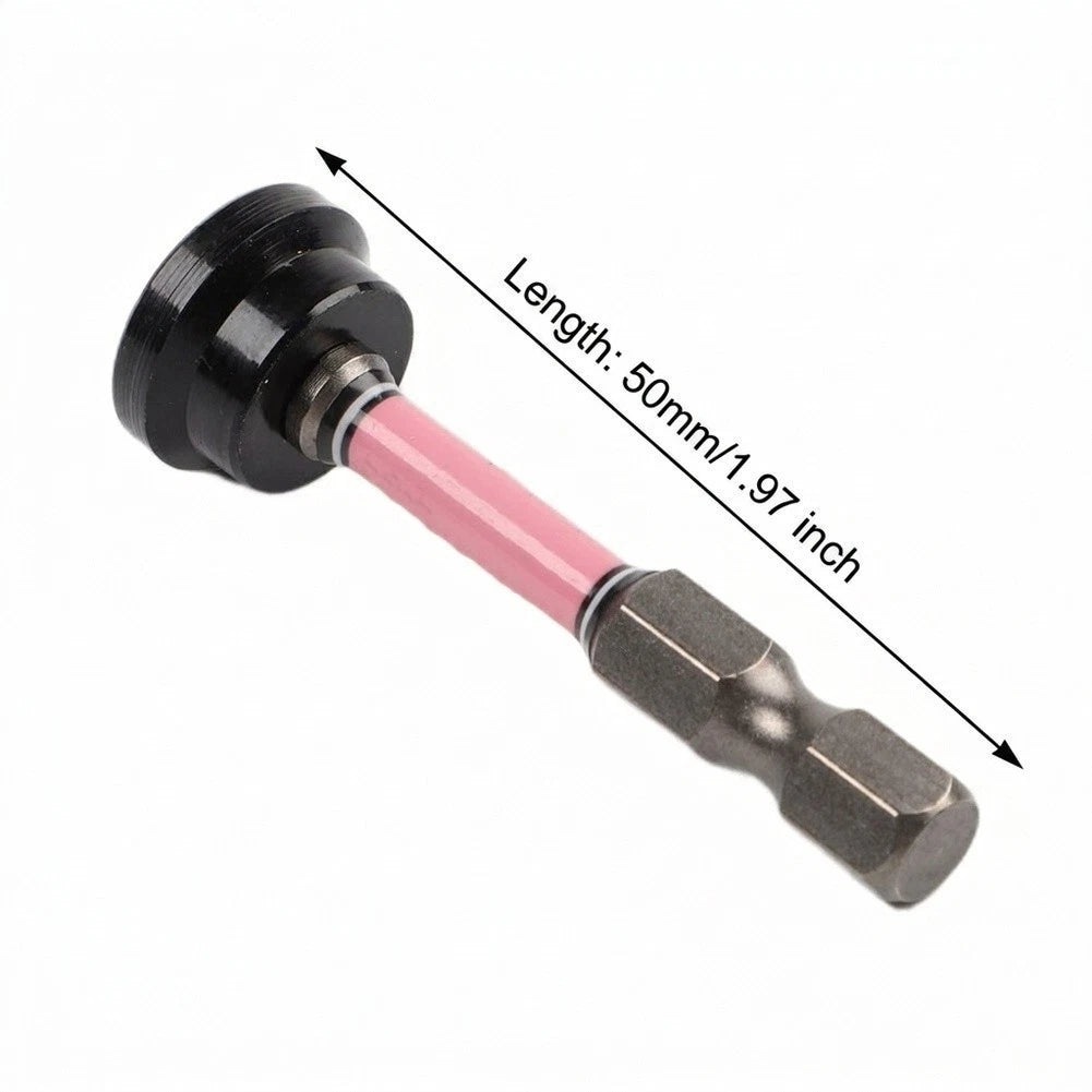 50mm Magnetic Drywall Screw Bits Set with Positioning Tool and Screwdriver Bits