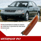 2X Amber Lens Front Side Marker Light Housings for Volkswagen Passat (01–05)