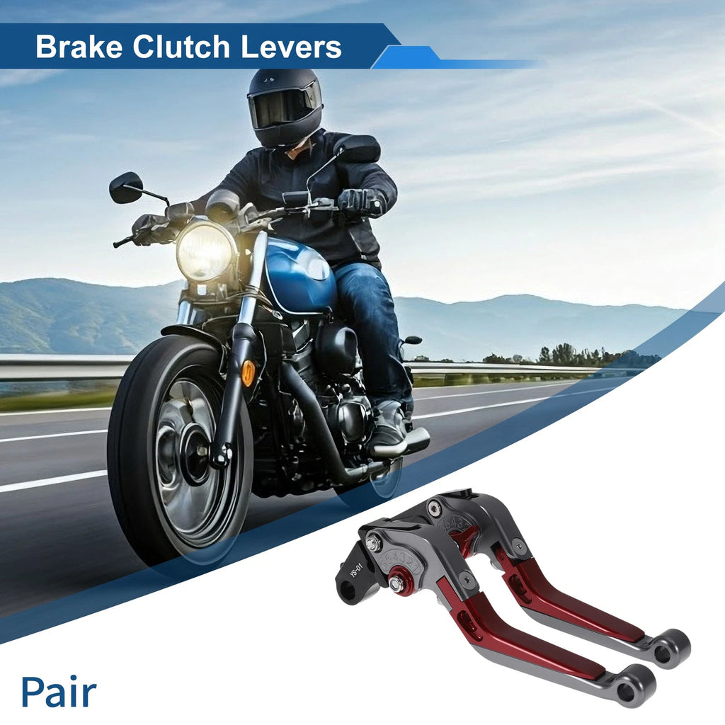 Adjustable Brake Clutch Levers for Honda X11 (1999–2002) Titanium Red