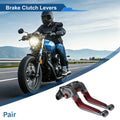 Adjustable Brake Clutch Levers for Honda X11 (1999–2002) Titanium Red