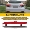 Rear Bumper Cover Light Reflector Brake Lamp Left for Honda Accord (2018–2021)