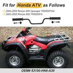 Handlebar & Grip Set with Bar End Guard for Honda Rincon 650 TRX650FA (2003–2005)