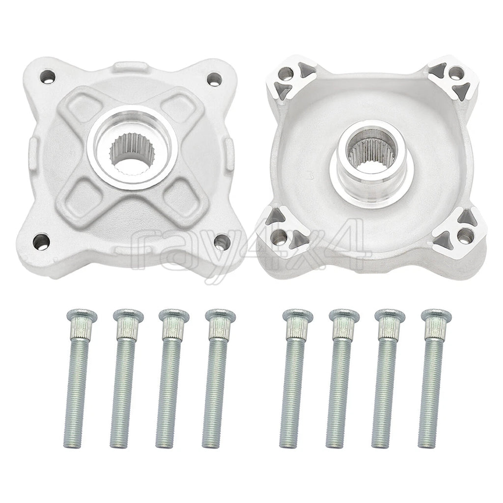 2X Front Wheel Hubs & Studs Kit for Polaris RZR 570 800 RZR S 800 (2008–2014)