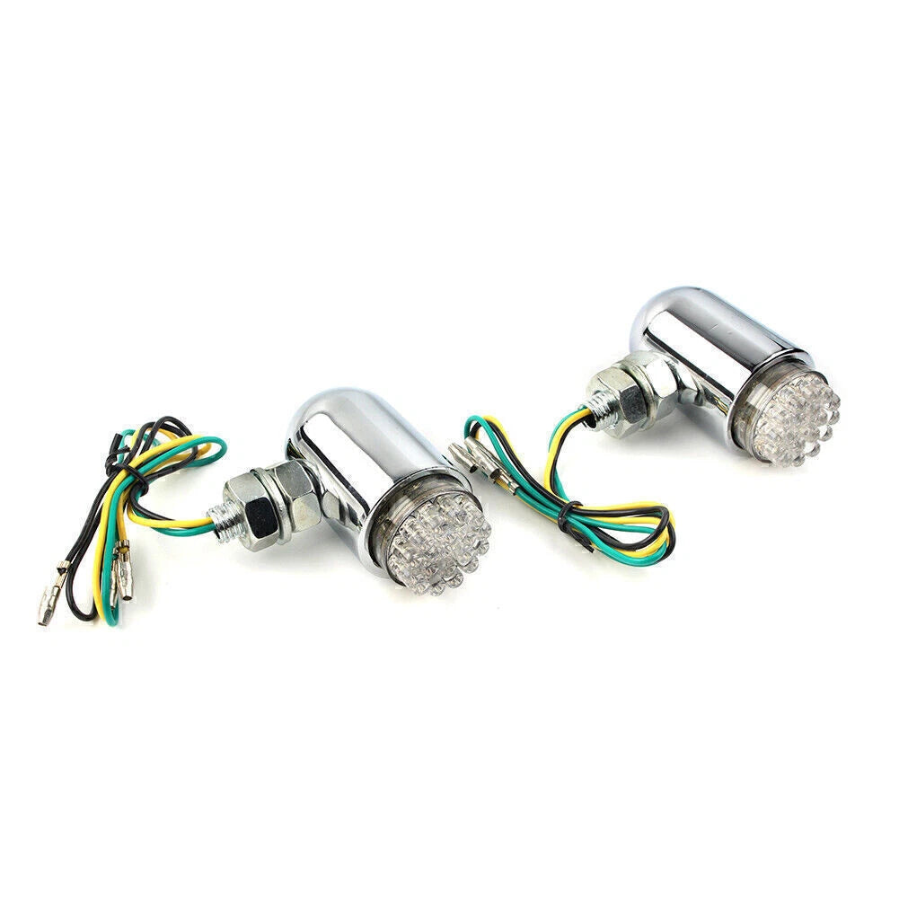 Custom Chrome Brake Running Turn Signal Tail Light for Universal Motor Cruiser