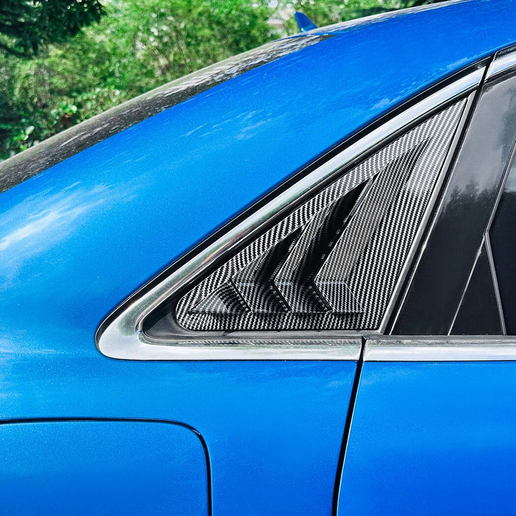 Rear Side Window Quarter Shutter Cover Trim for Audi A3 S3 (2014–2020)
