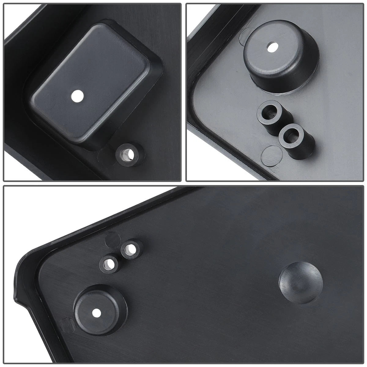 Front License Plate Mounting Bracket Kit for GMC Sierra 1500 (2016–2018)