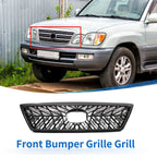 Front Upper Bumper Grille for Lexus LX470 1998-2008 TRD Black