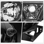 Right Side Fog Light for Chevy Avalanche 1500 2500 (2002–2006) - Clear Lens
