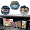 Trunk Bed Envelope Mesh Organizer Cargo Net for Nissan Titan (2004–2024)