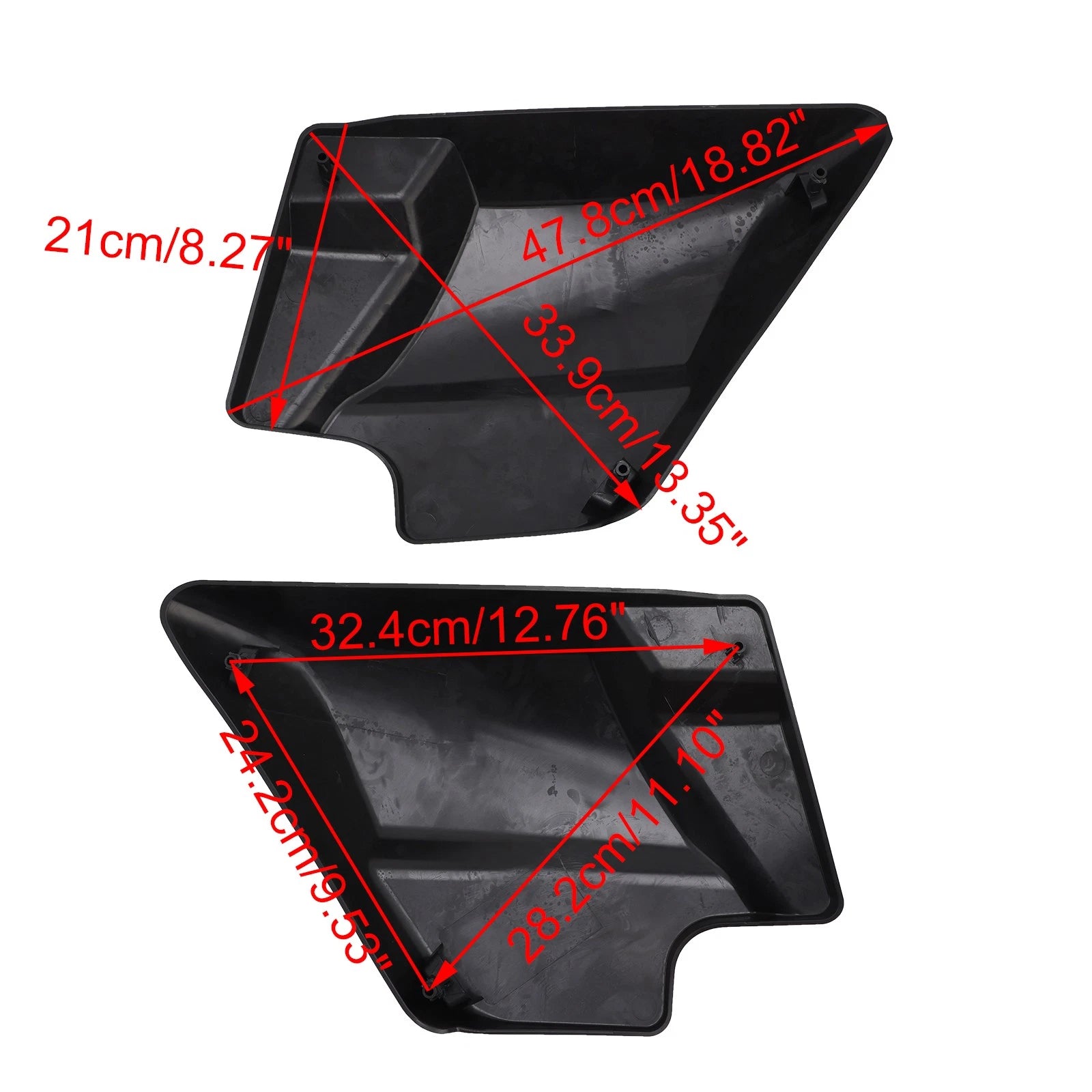 Battery Side Cover for Harley Touring Road Glide Electra Glide Street Glide (2009–2024)