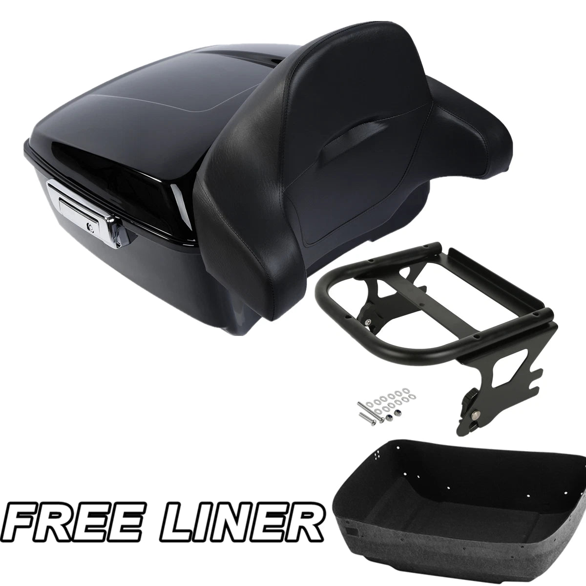 Backrest Pad for Harley Road King Glide (1997–2008)